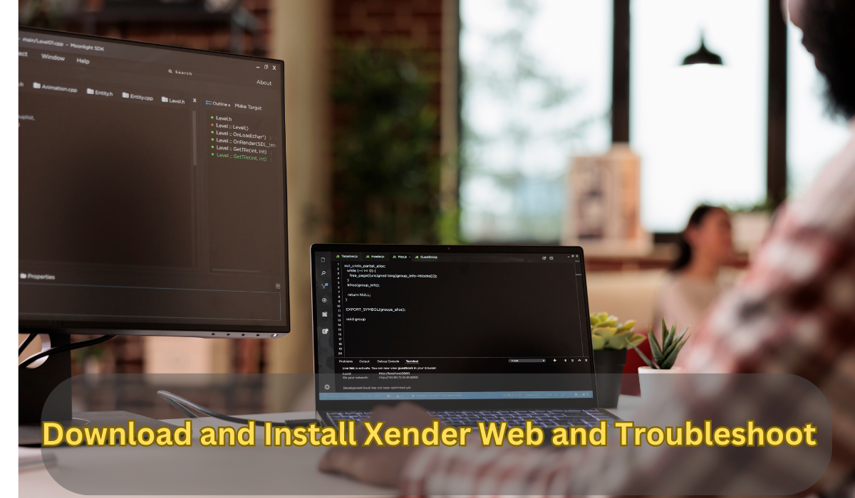 setup xender web and troubleshoot